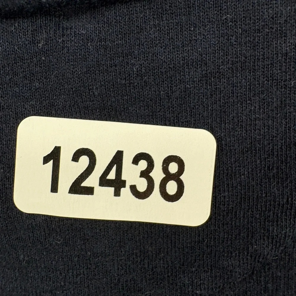 Polo Ralph Lauren Pullover Men XL Navy Blue Performance 1/4 Zip Cotton Blend